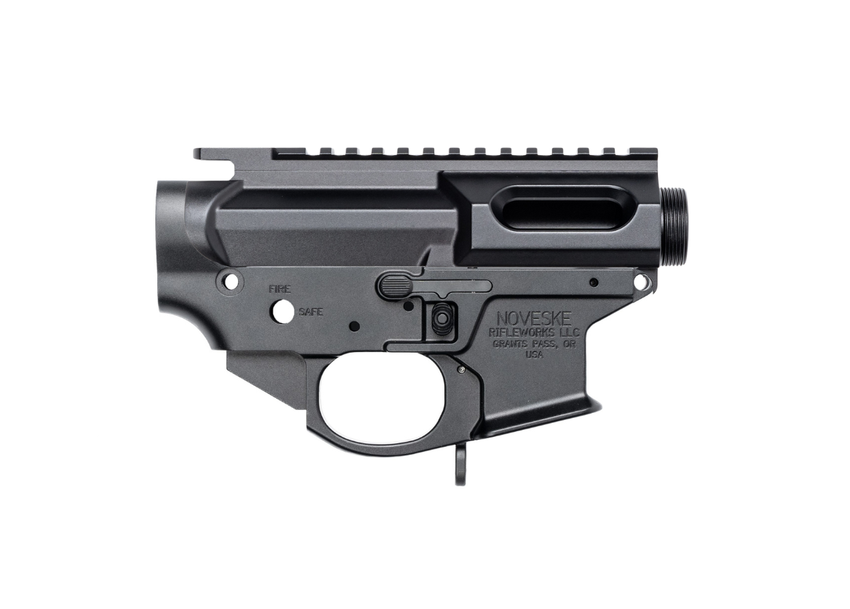 Noveske Receiver Matched Set 4Th Generation Noveske9 BLK Anodize Installed Takedown Pin Pivot Pin Ambi Controls Paddle Mag Release Included- Tension Screw