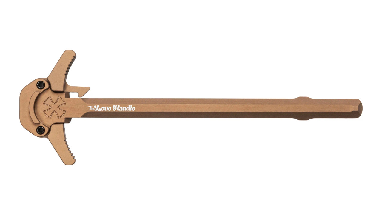 Noveske Noveske Charging Handle Large Frame Love Handle Ambi FDE Noveske