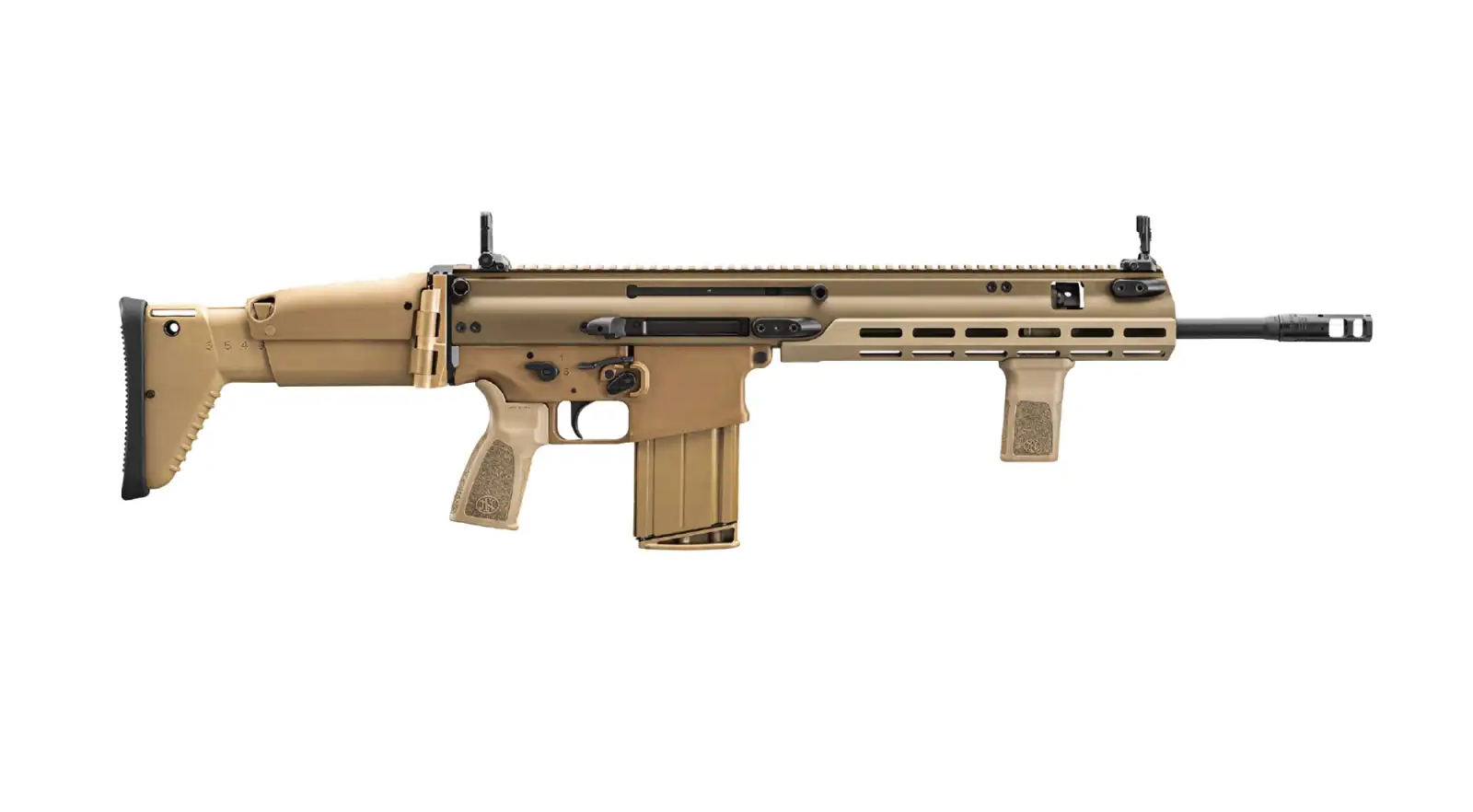 FN America SCAR 17S FDE, 7.62x51, 16-in, 20-Rnd