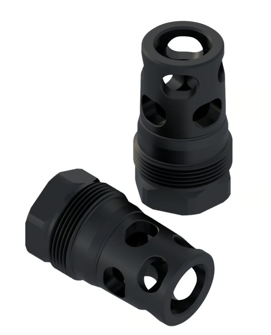 Comstock Armory Compact 45 Cal Muzzle Brake - 5/8x24