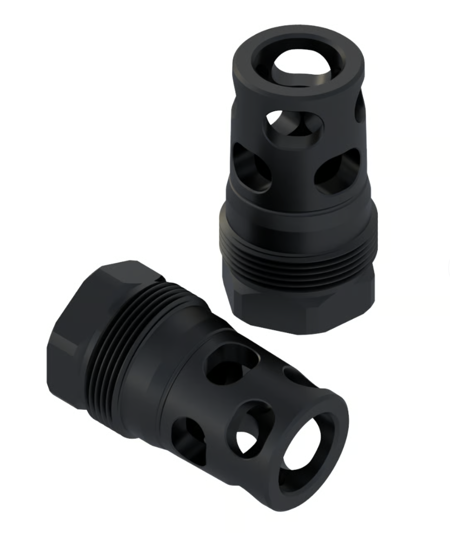 Comstock Armory Compact 45 Cal Muzzle Brake - .578-28