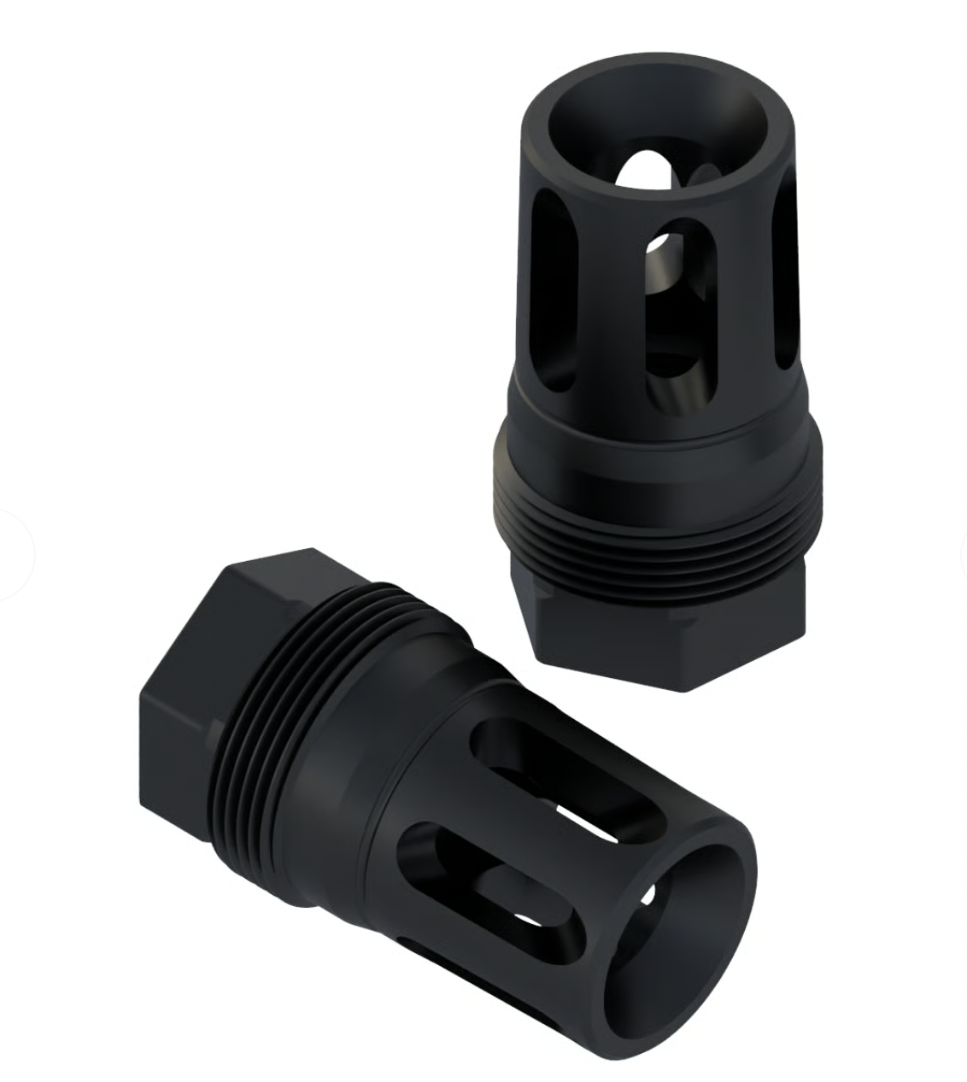 Comstock Armory Full Size 9mm Flash Hider - 1/2x28