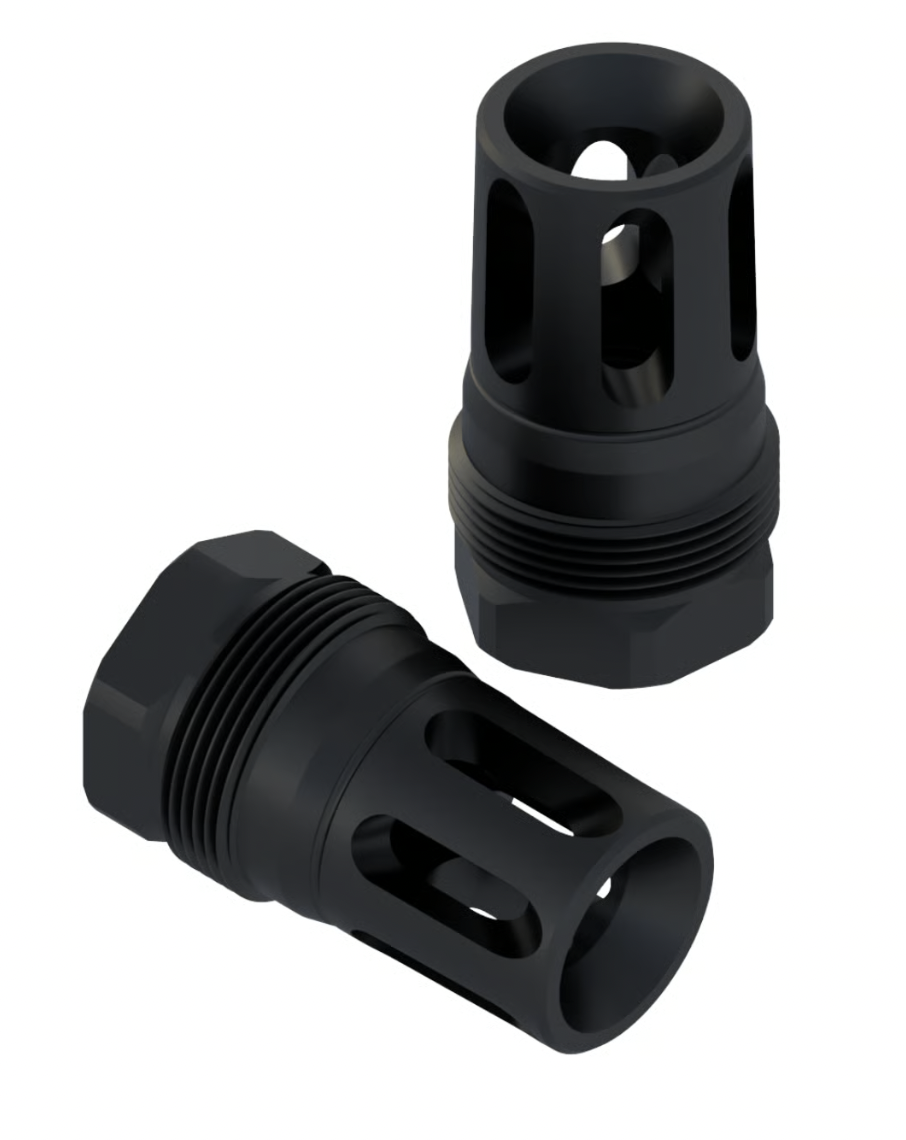 Comstock Armory Compact 9mm Muzzle Brake - 5/8x24