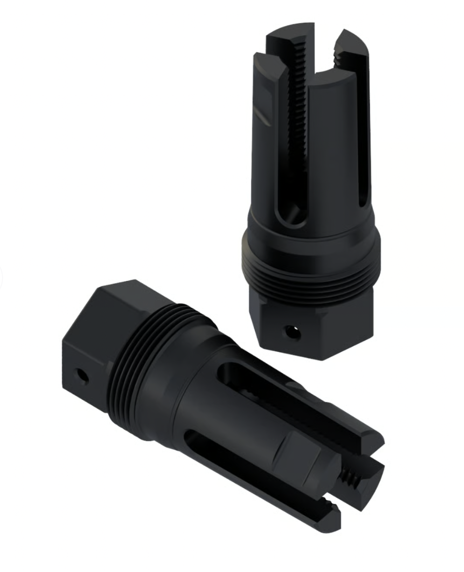 Comstock Armory Full Size 22 Cal Muzzle Brake - 1/2x28