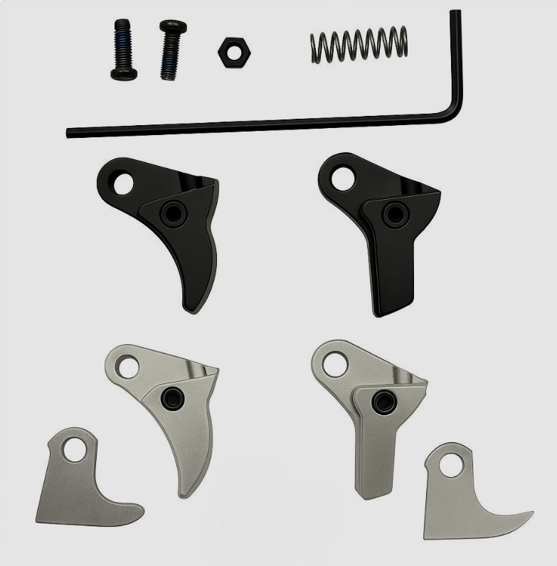 Dogwood Armory Aluminum G Spot V2 Forced Reset Trigger - Silver/Flat