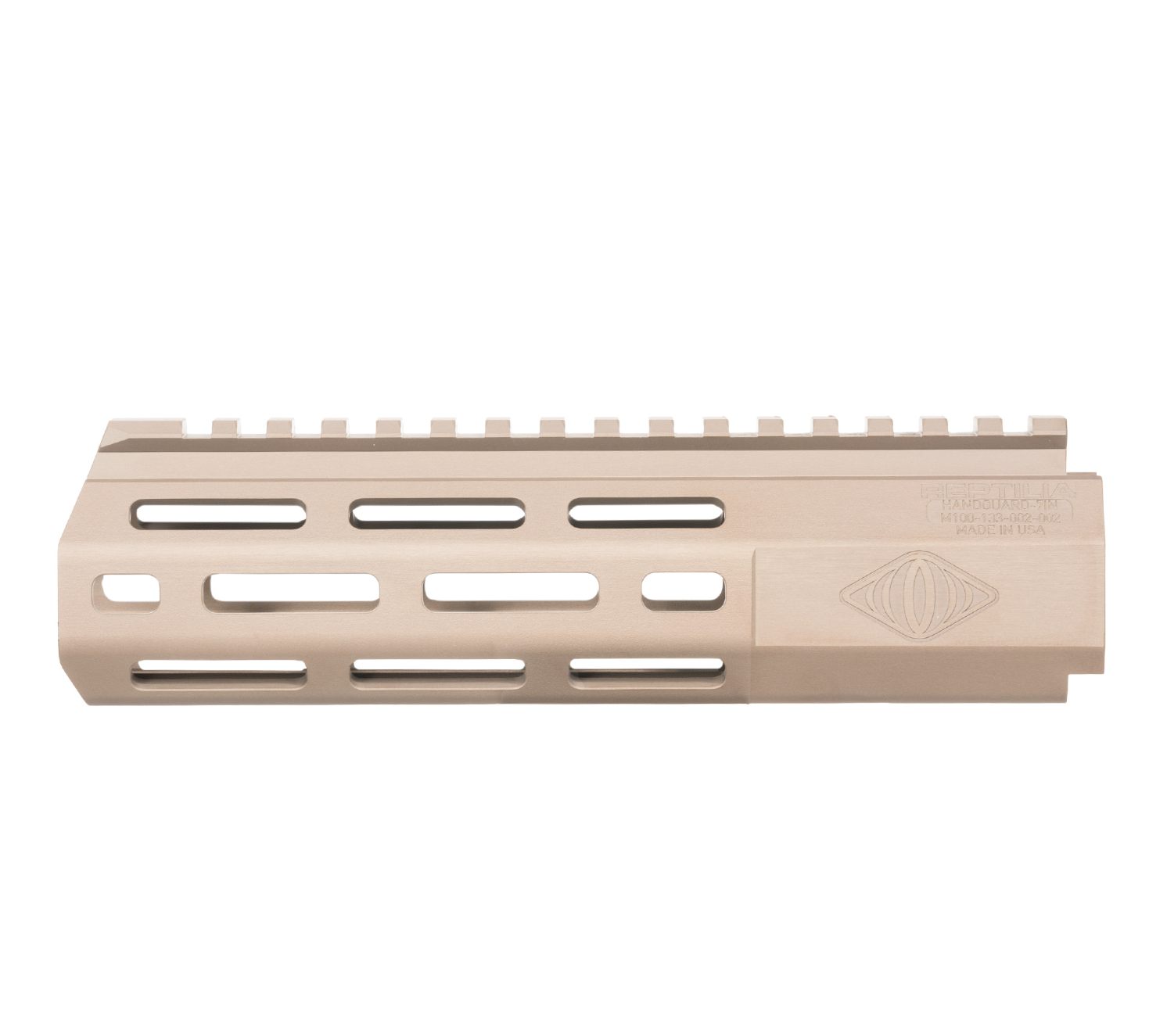 Reptilia Corp AR-15 Free-Float M-LOK 13" Handguard - FDE