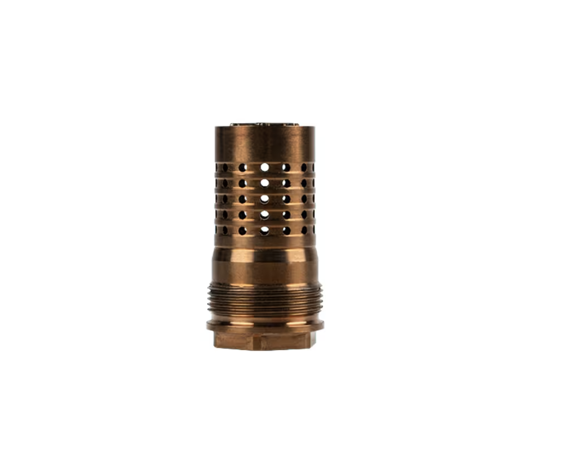 Q, LLC. Rear End 5/8"x24 90-Degree Shoulder Quickie Fast-Attach Muzzle Brake