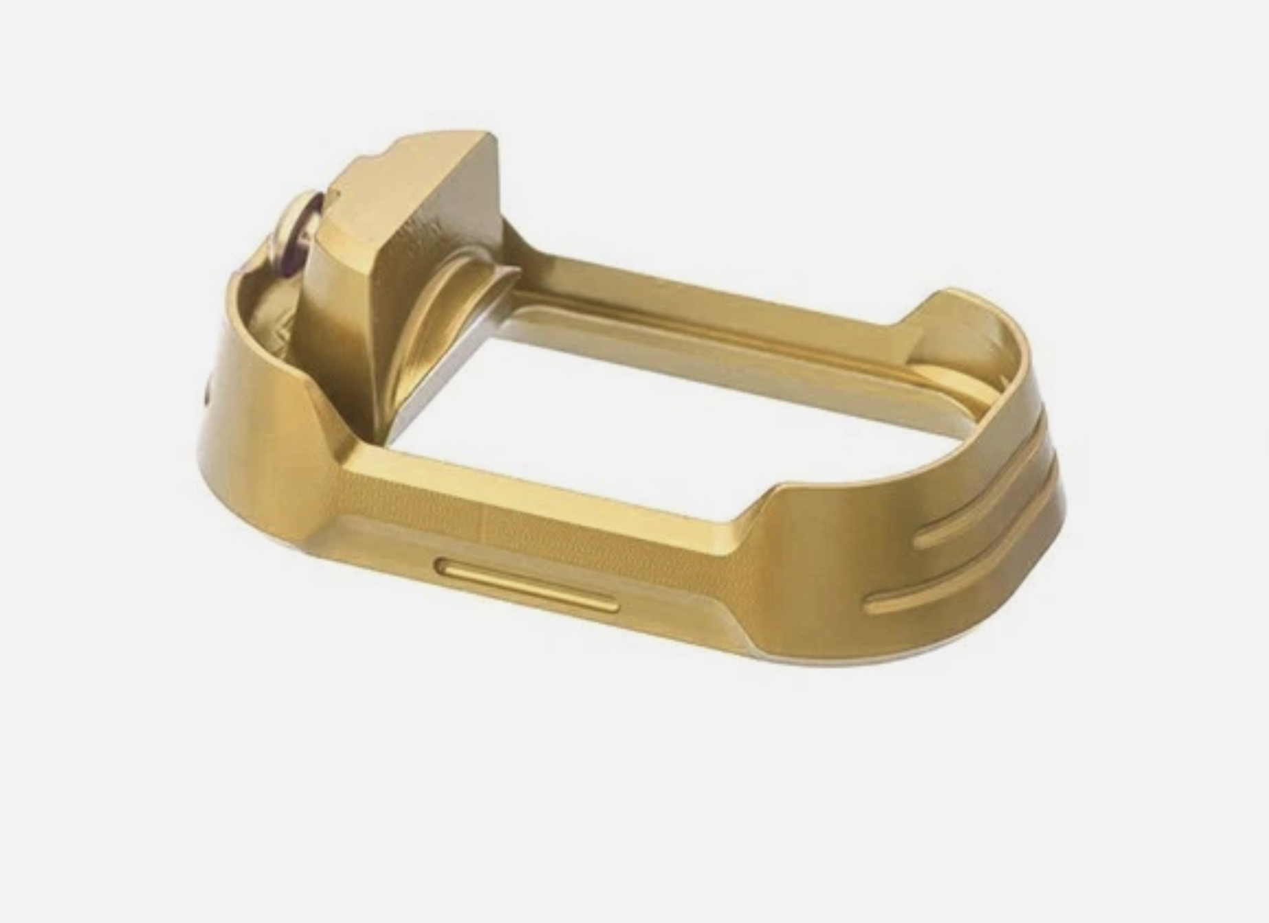 TYRANT DESIGNS GLOCK MAGWELL GEN 3-4 - GOLD (GOLD SCREW)