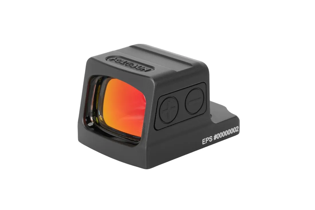 Holosun EPS Enclosed Pistol Sight, 2 MOA, Gold Reticle, Black, EPS-GD2