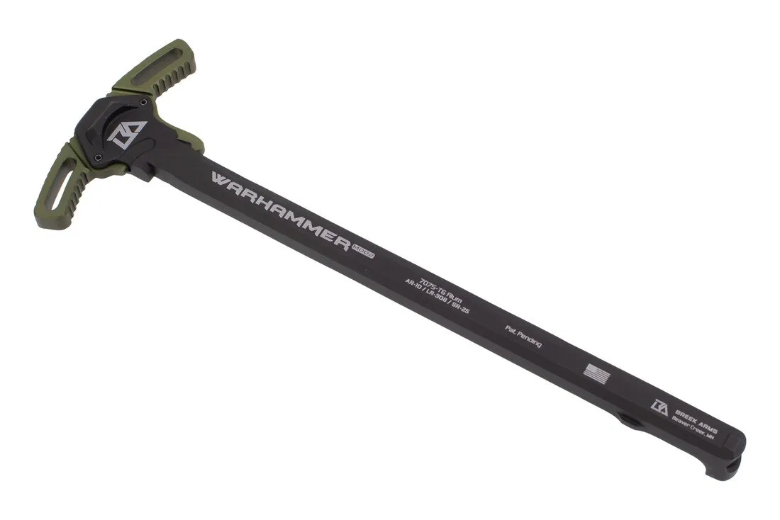 Breek Arms Warhammer MOD2 Ambi Charging Handle AR-10 Standard Latch