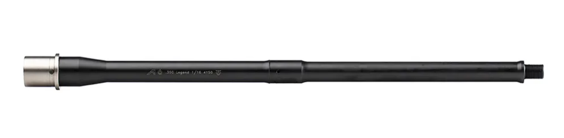 BA, 16" .350 Legend Hanson, 4150 CMV w/NiB Ext, Carbine Length, 1:16, 1/2-28, QPQ (C)