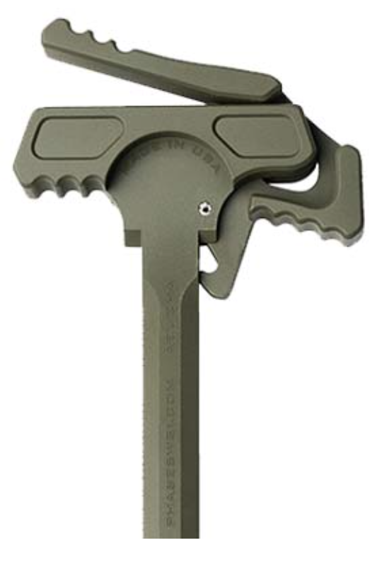 Phase 5 716 Ambi Battle Latch Charging Handle Assembly - OD Green