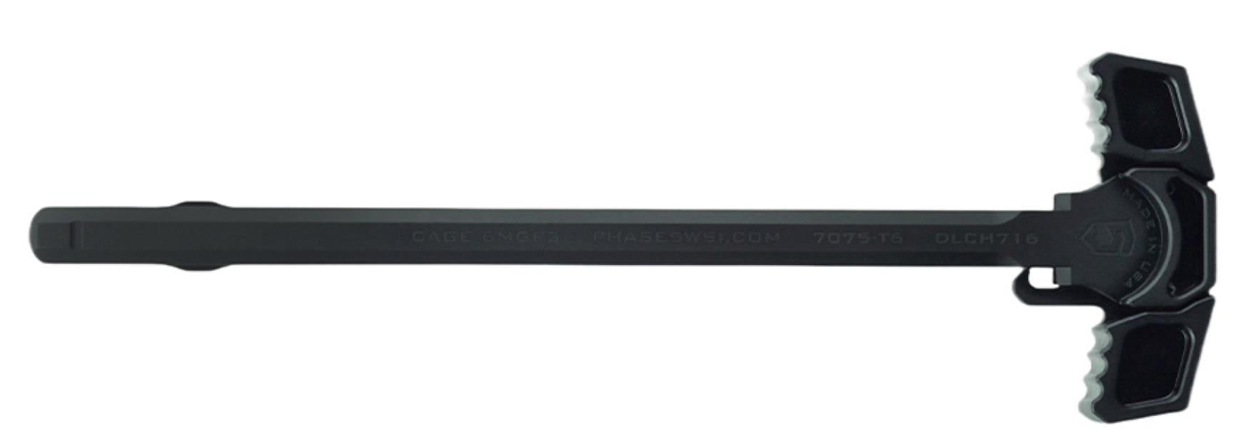 Phase 5 716 Dual-Latch Charging Handle Assembly - Black