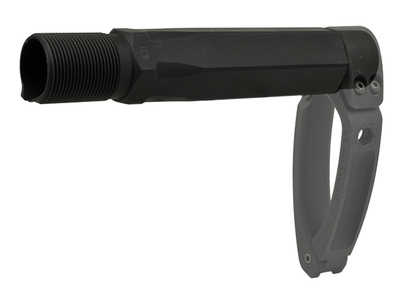 Phase 5 Hex-2 AR-15 Pistol Buffer Tube for Tailhook Mod 1