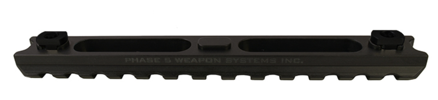 Phase 5 M-LOK 13-Slot Picatinny Rail Section - Black