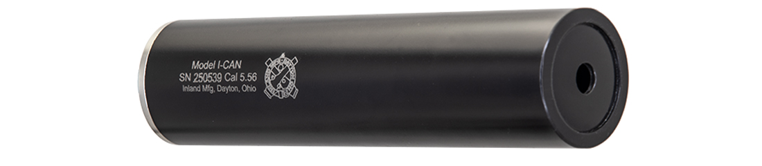 Inland Inland Manufacturing I-CAN30 6" 30 Cal Direct Thread Suppressor