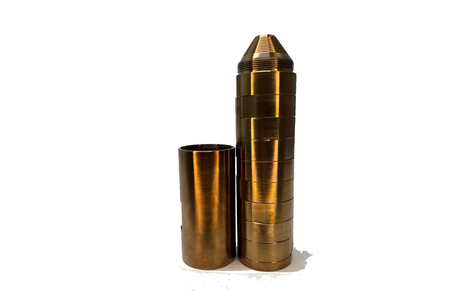 Tuna Cans 9mm Stainless Steel Silencer (6 Baffle)