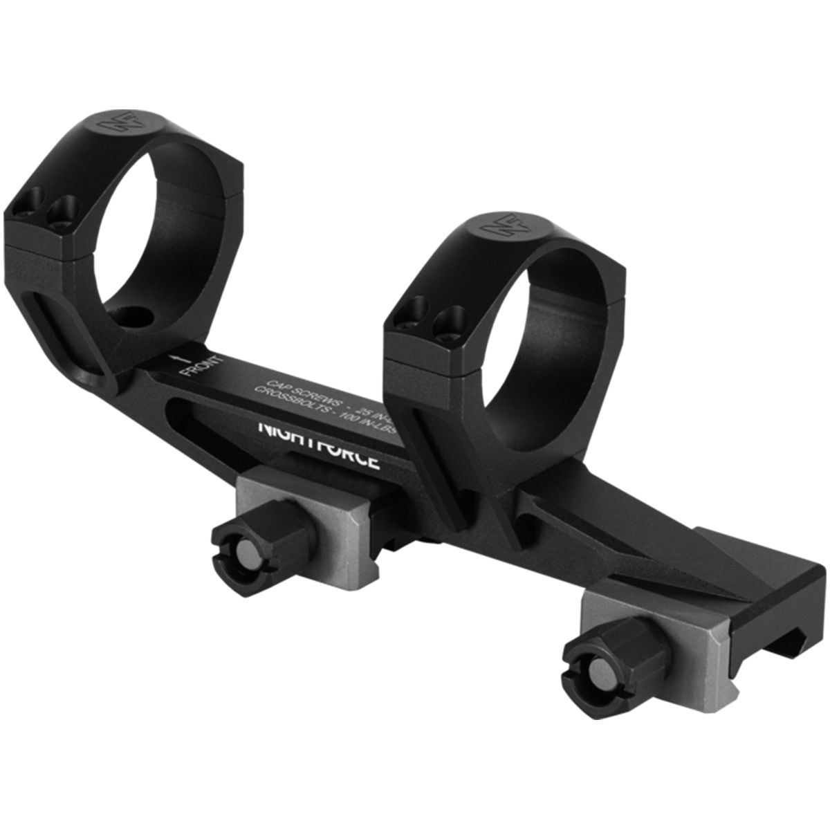 Nightforce 34mm 20 MOA UltraMount Scope Mount - 1.54" - Black
