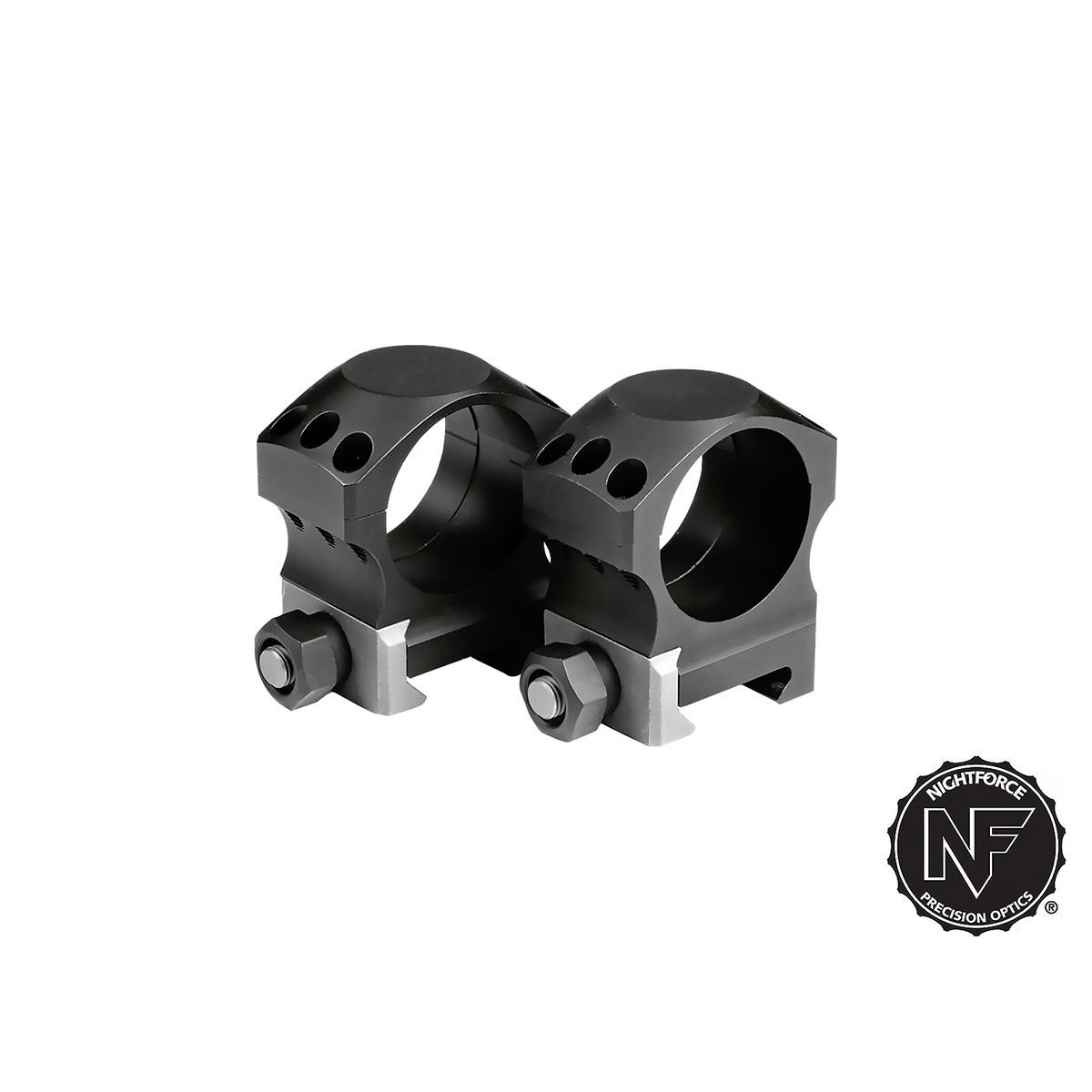 Nightforce Optics 30mm X-Treme Duty Ultralite Rings - 1.125" Medium - 6 Screw Pattern