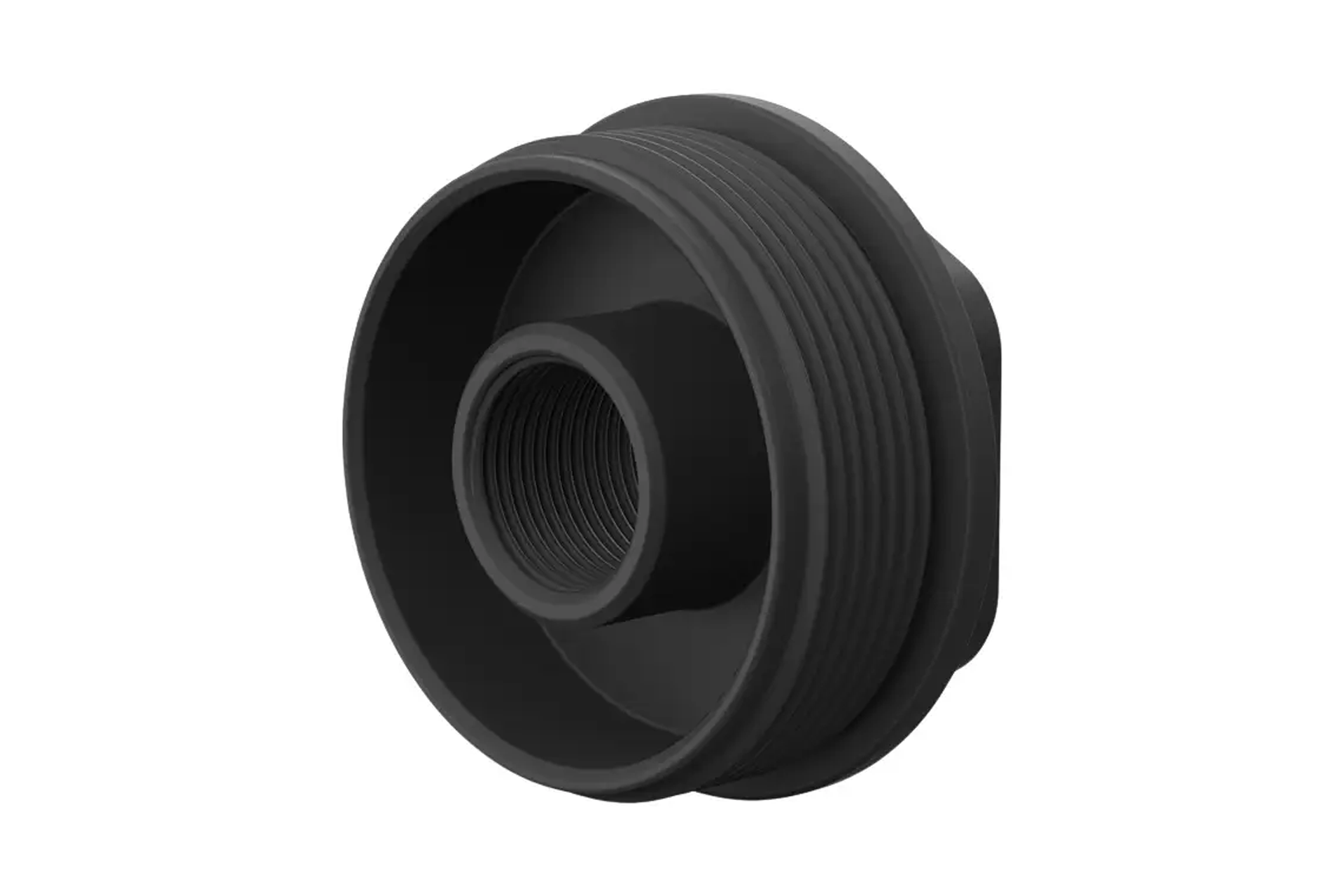 Breek Arms Direct-Thread Low Profile Universal Suppressor Hub Titanium - 5/8x24