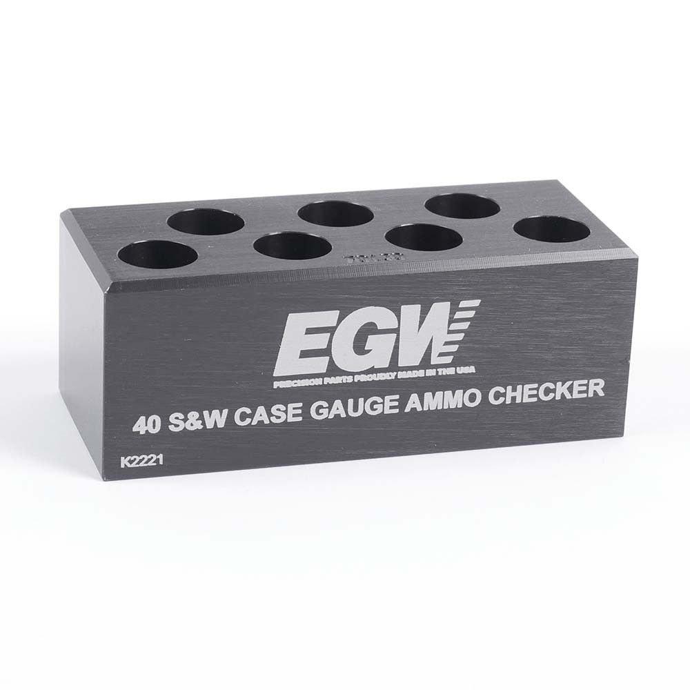 Evolution Gun Works Ammo Chamber Checker 40 S&W 7-hole