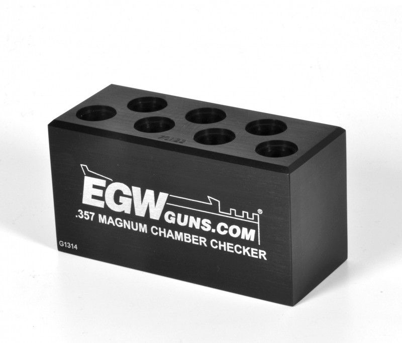 Evolution Gun Works Ammo Chamber Checker 357 Magnum 7-hole