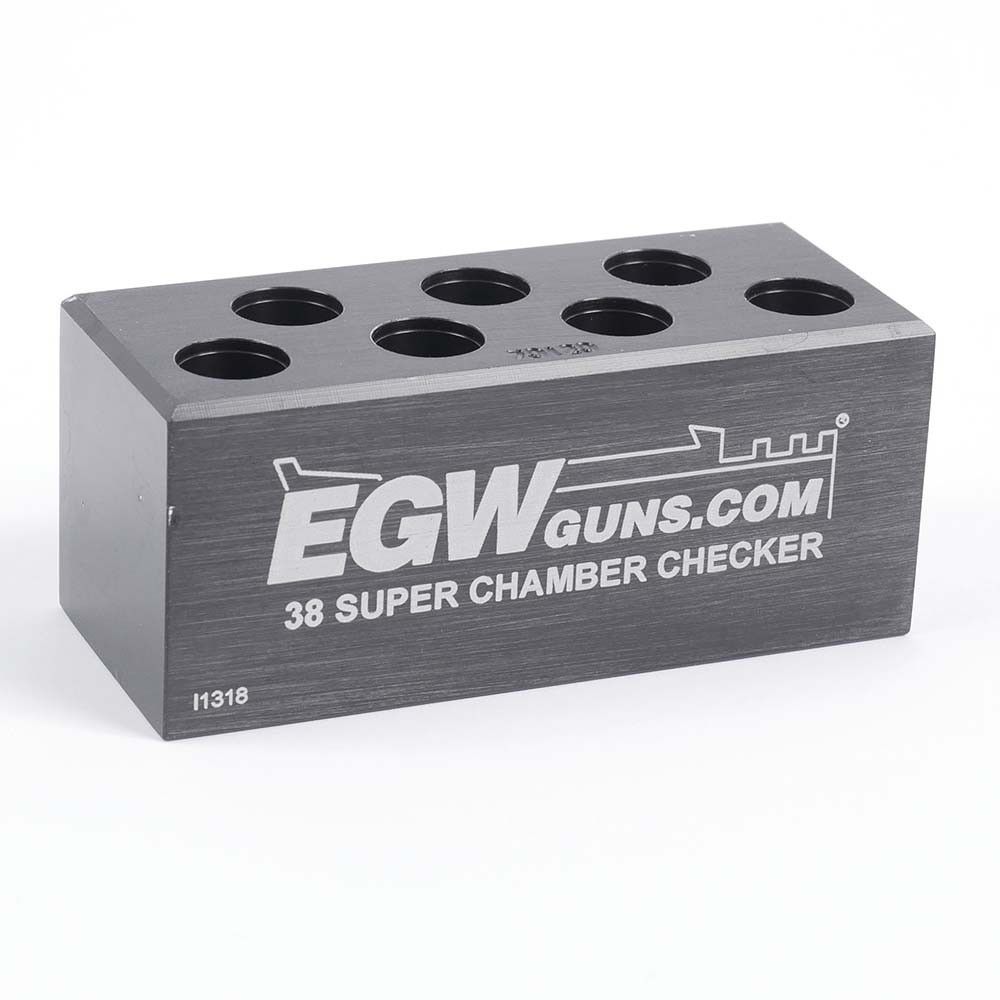 Evolution Gun Works Ammo Chamber Checker 38 Super 7-hole