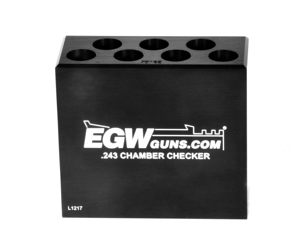 Evolution Gun Works Ammo Chamber Checker .243 7-hole