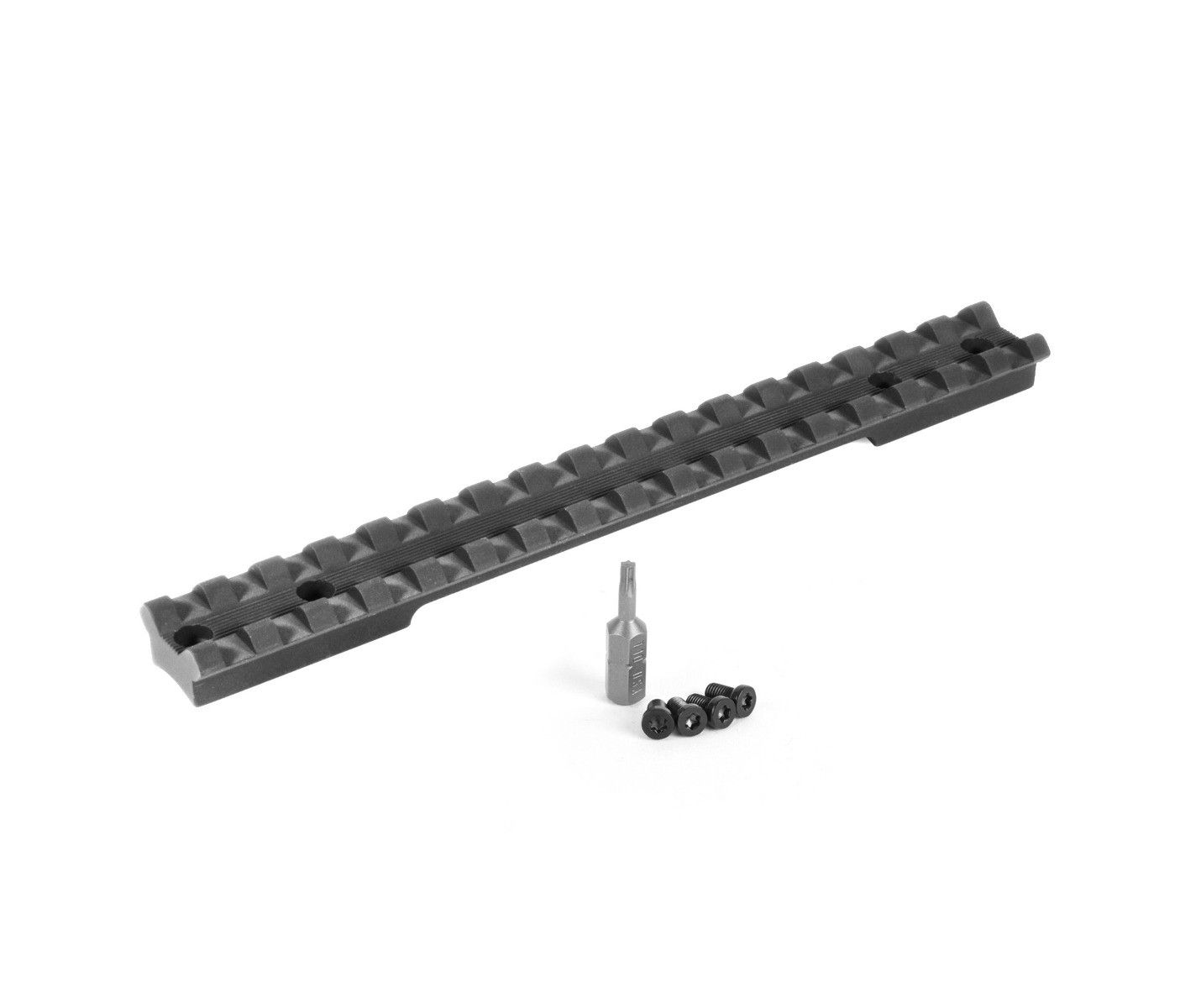 Evolution Gun Works Savage Round Back Long Action & Slug Gun Picatinny Rail Scope Mount 0 MOA