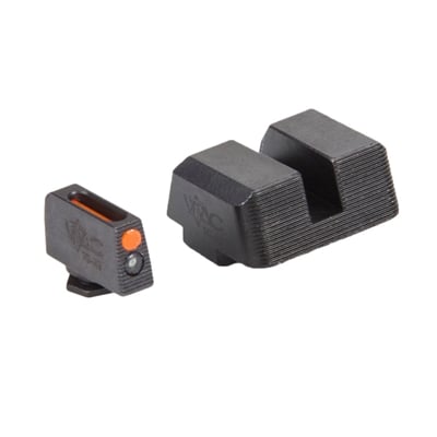 VIKING TACTICS GLOCK SIGHTS: FIBER FRONT / STEEL REAR