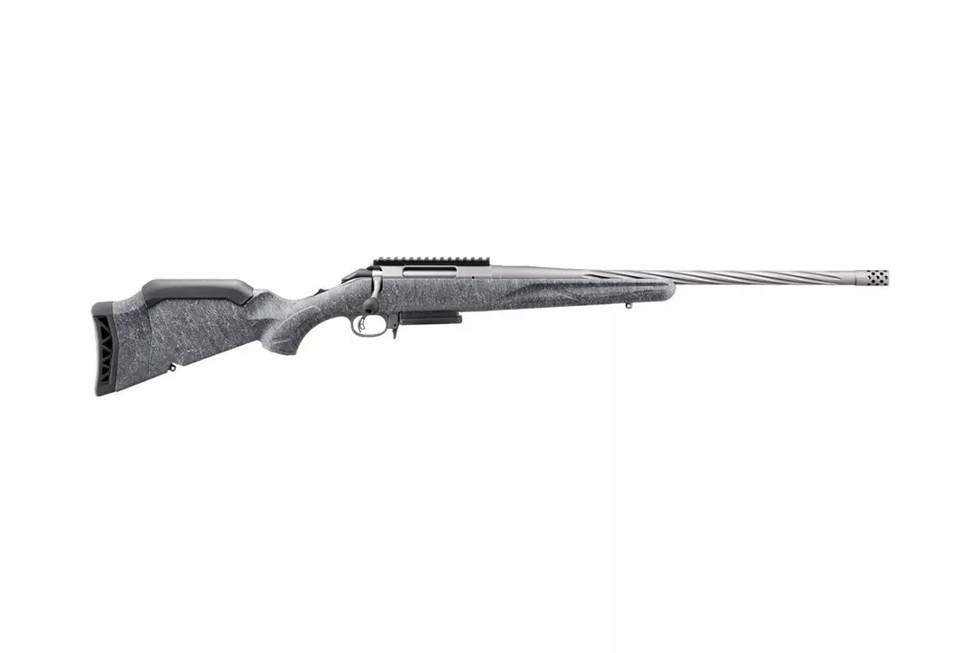 Ruger American Gen II 20" 300 Winchester Magnum Rifle - Grey Splatter