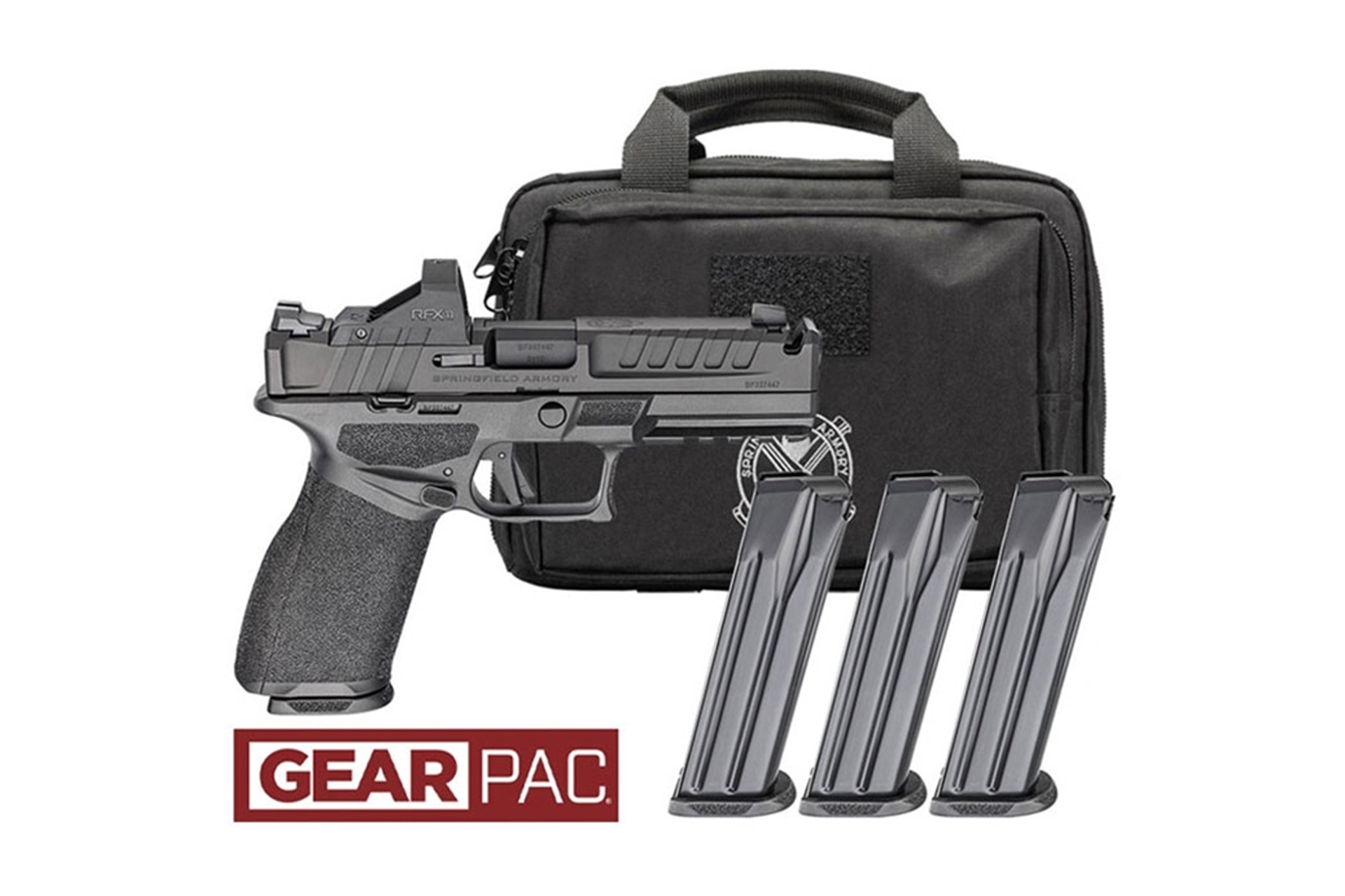 Springfield CA Echelon 4.5F Comp 9mm 4.5" 10rd Pistol w/Gear Pac