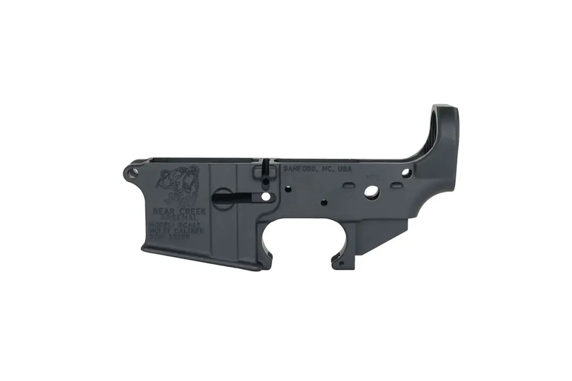 BCA BC-15 AR-15 Forged Stripped Lower Receiver