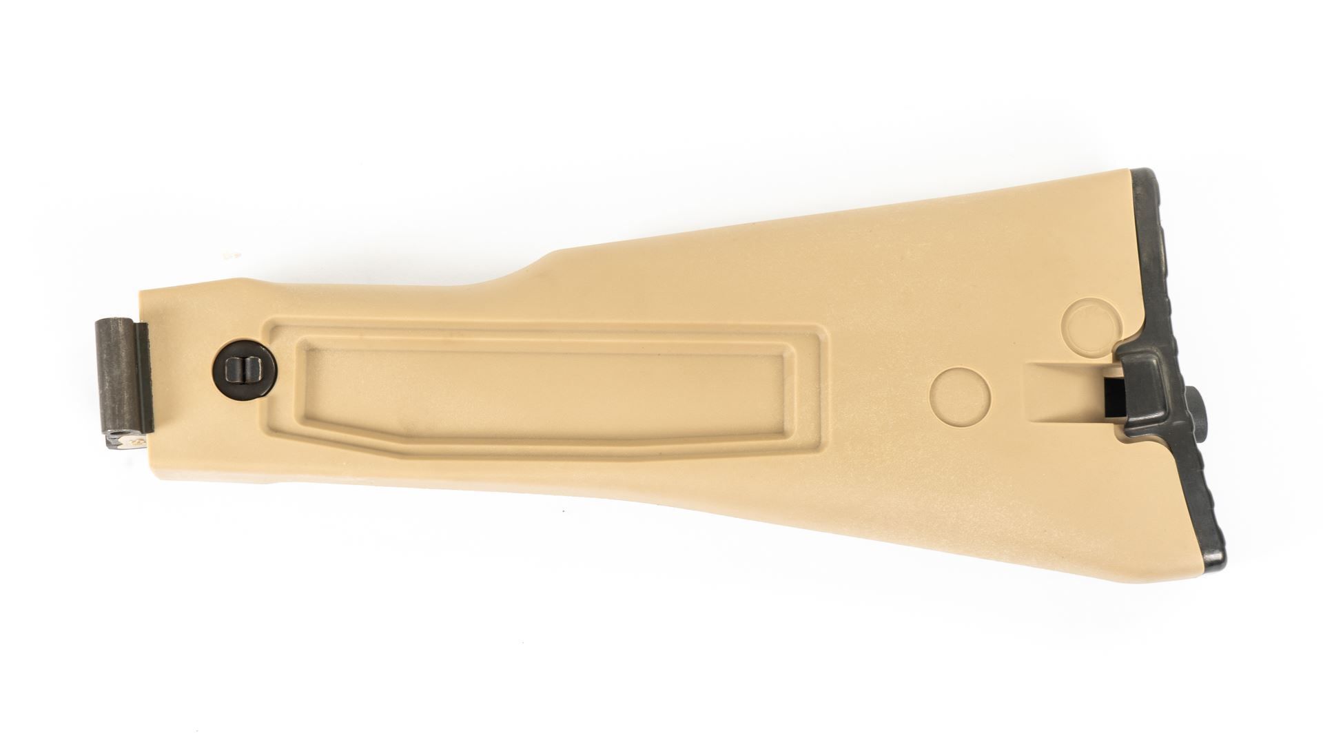 MSR Buttstock left-side folding polymer desert sand color 4.5mm pivot pin Arsenal Inc.
