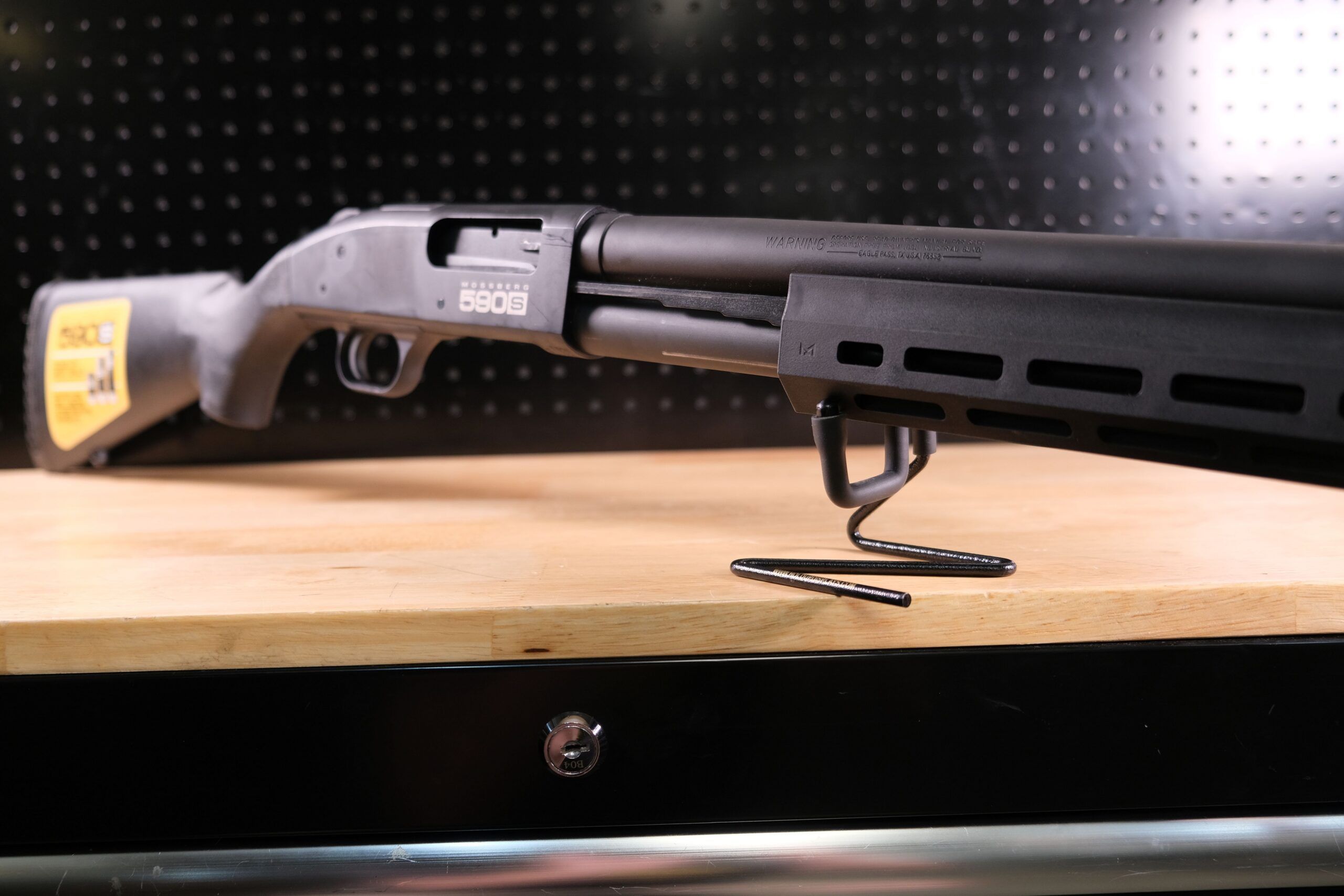 USED MOSSBERG 590S 18.5 INCH 12GA