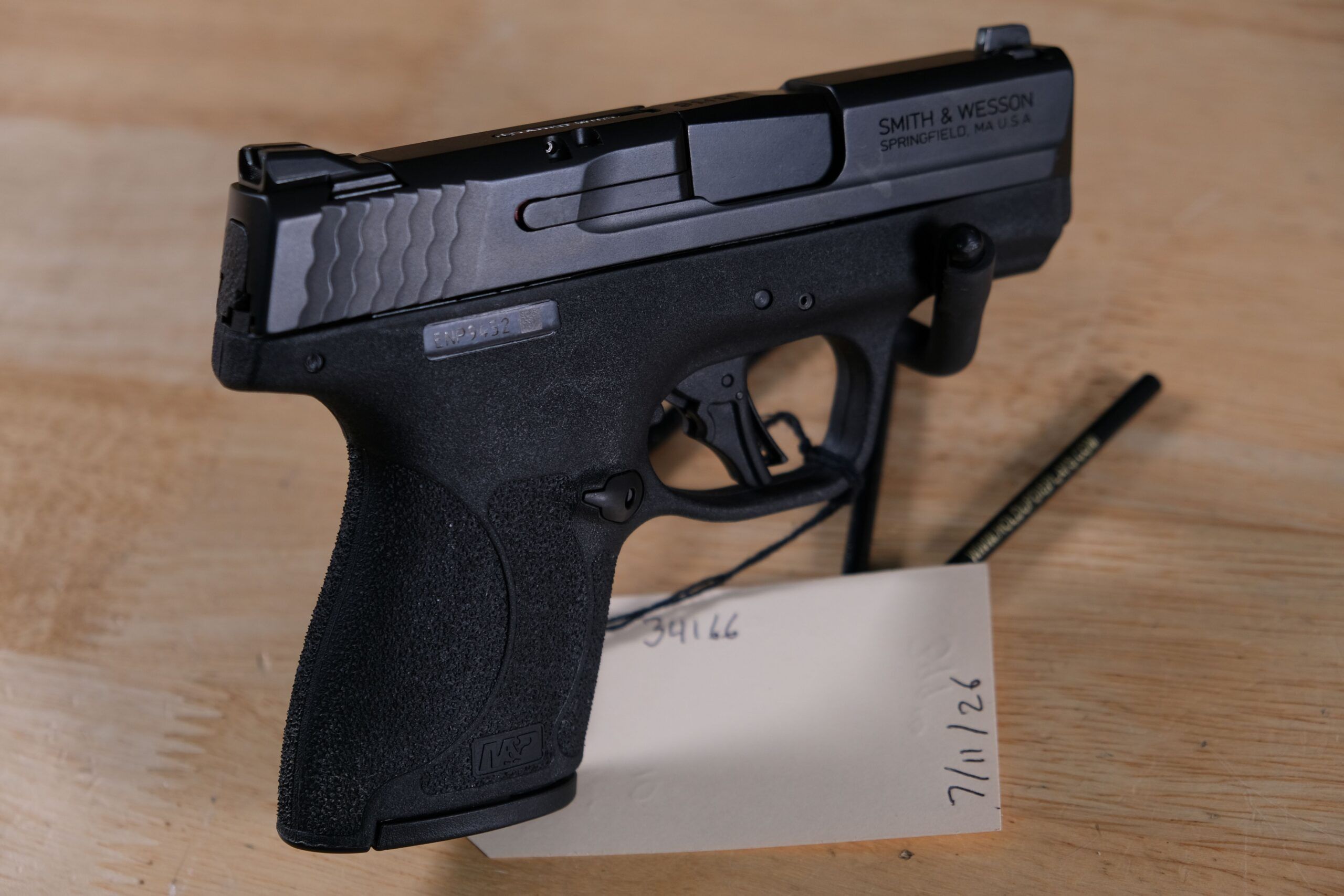 USED Smith & Wesson M&P 9 Shield Plus, 9mm Pistol 3.1'
