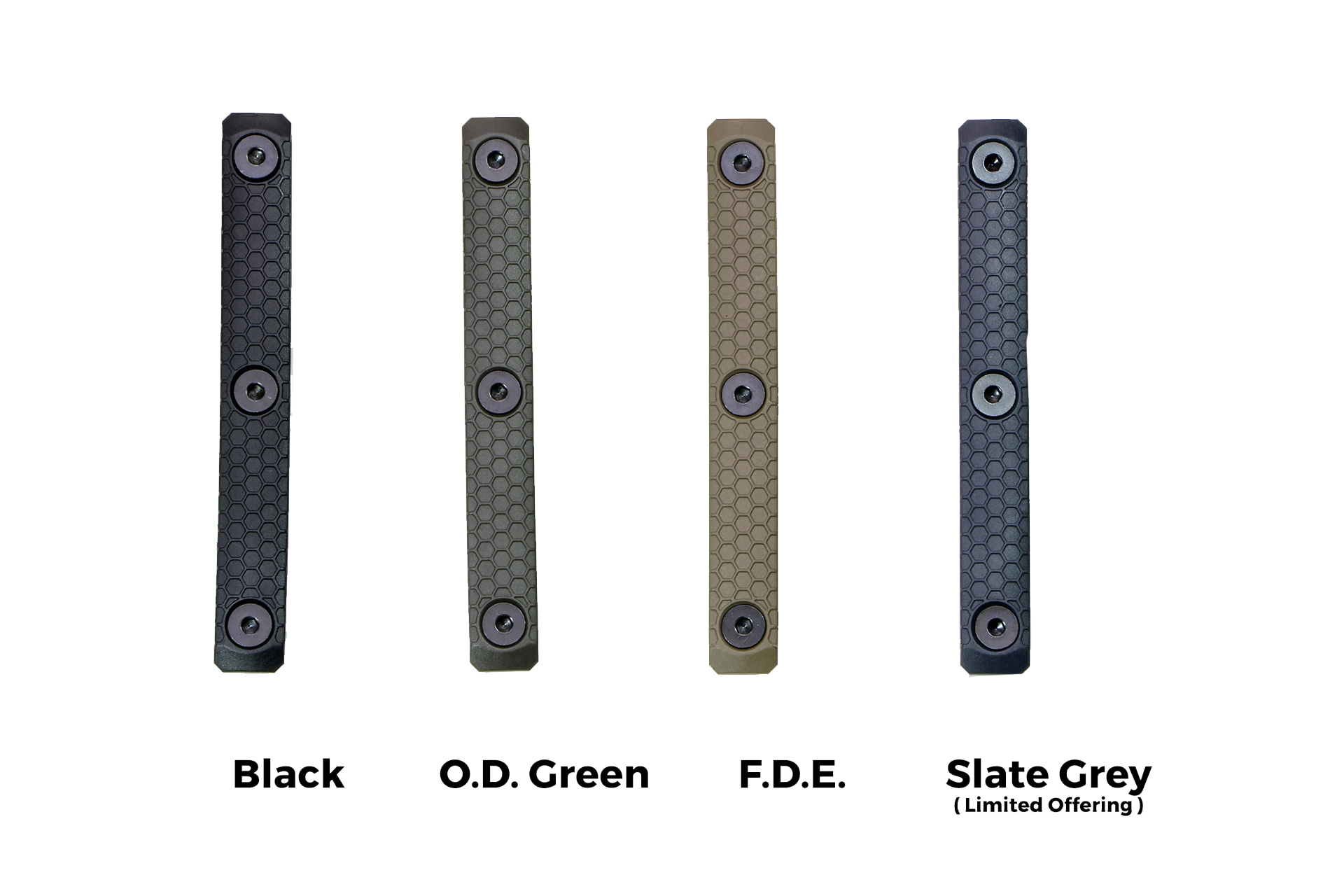 Slate Black Industries 3-Slot M-LOK Slate Panels