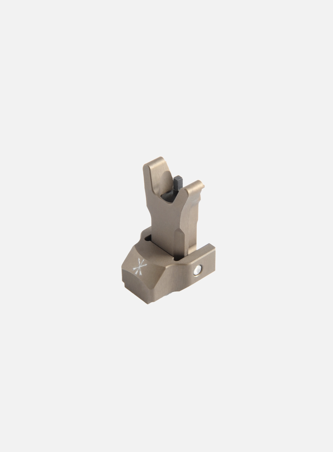 Unity Tactical FUSION Folding Front Sight FDE Sight
