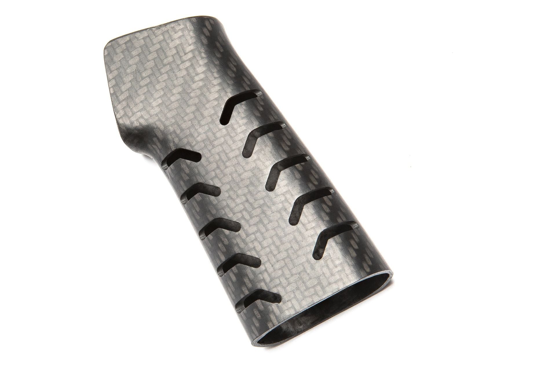 Battle Arms Ultralight Slimline Chevron Skeletonized Carbon Fiber Pistol Grip