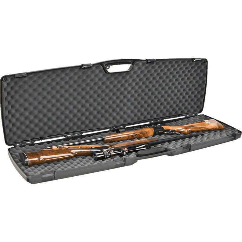 Plano Contour Special Edition Double Scoped Rifle/Shotgun Case 52.19"x15.97"x4.00"- Black