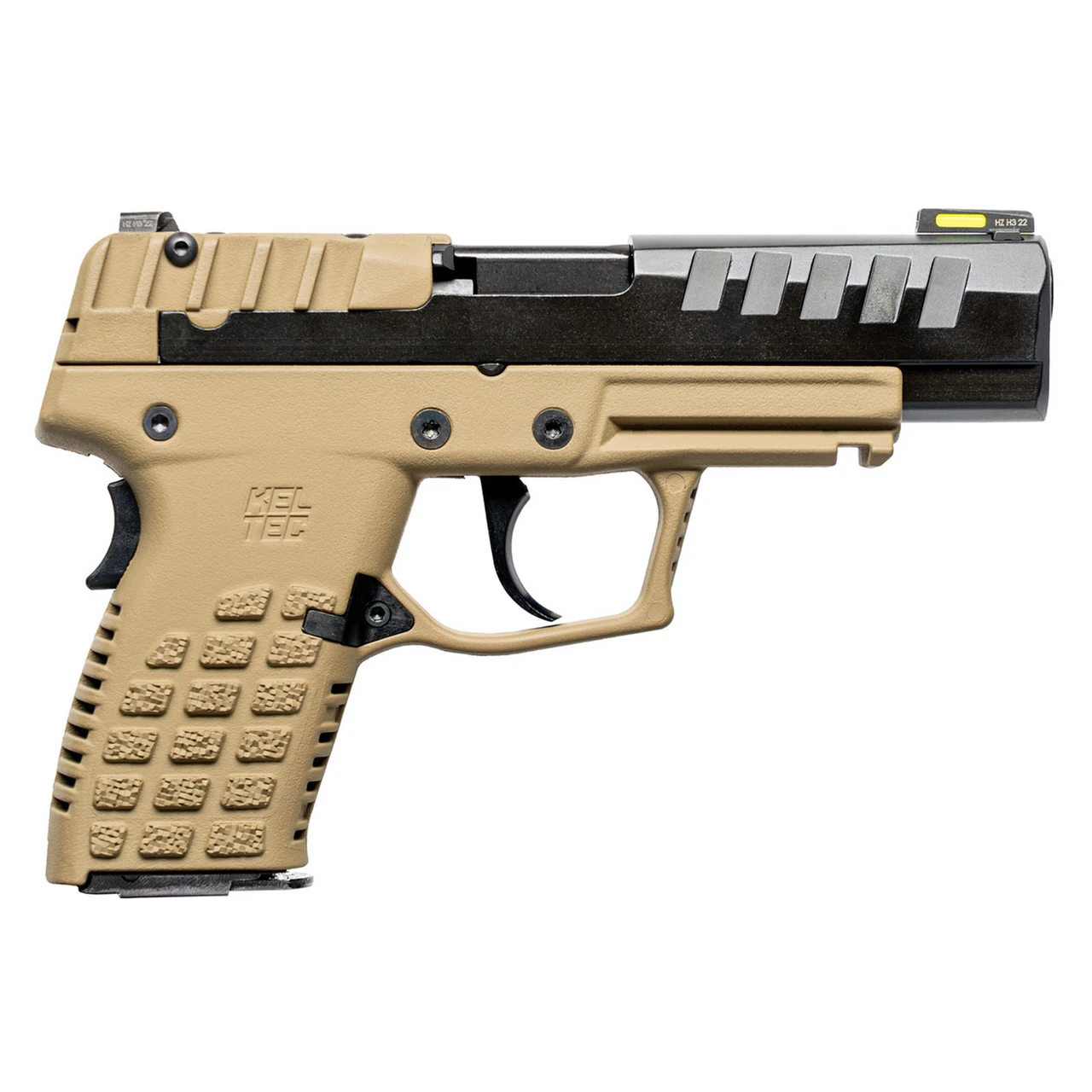 Kel-Tec P15 4" TAN FINISH 10RD MAGAZINE PISTOL - CALIFORNIA COMPLIANT