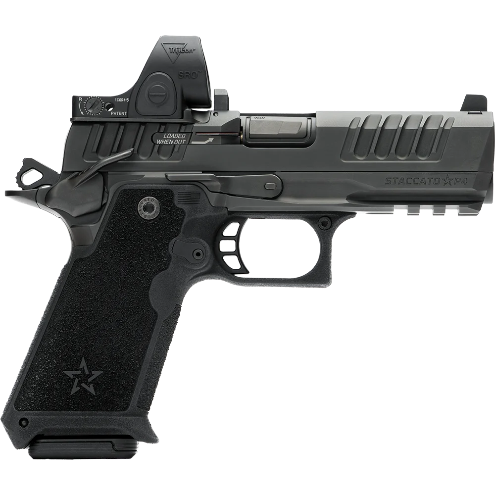 Staccato HD-P4 Preferred 9mm 4" Semi-Auto CA Compliant Pistol With Trijicon SRO 2.5 MOA Red Dot