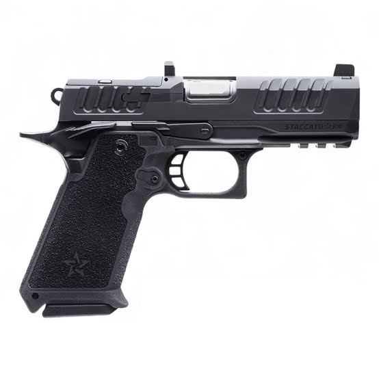 Staccato Base P4 Stainless Barrel Black Front Sight For Hd