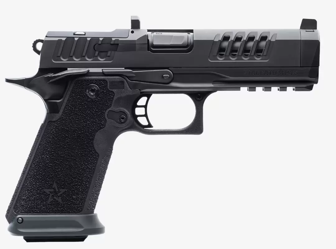 Staccato Pistol Premium P4 Dlc Barrel Trijicon Night Sight With X-Series Serrations For Hd