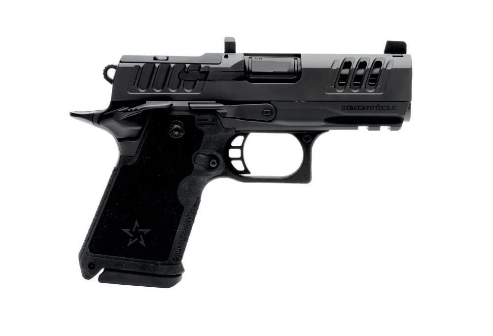 Staccato Pistol Preferred C3.6 Dlc Barrel Trijicon Night Sight For Hd