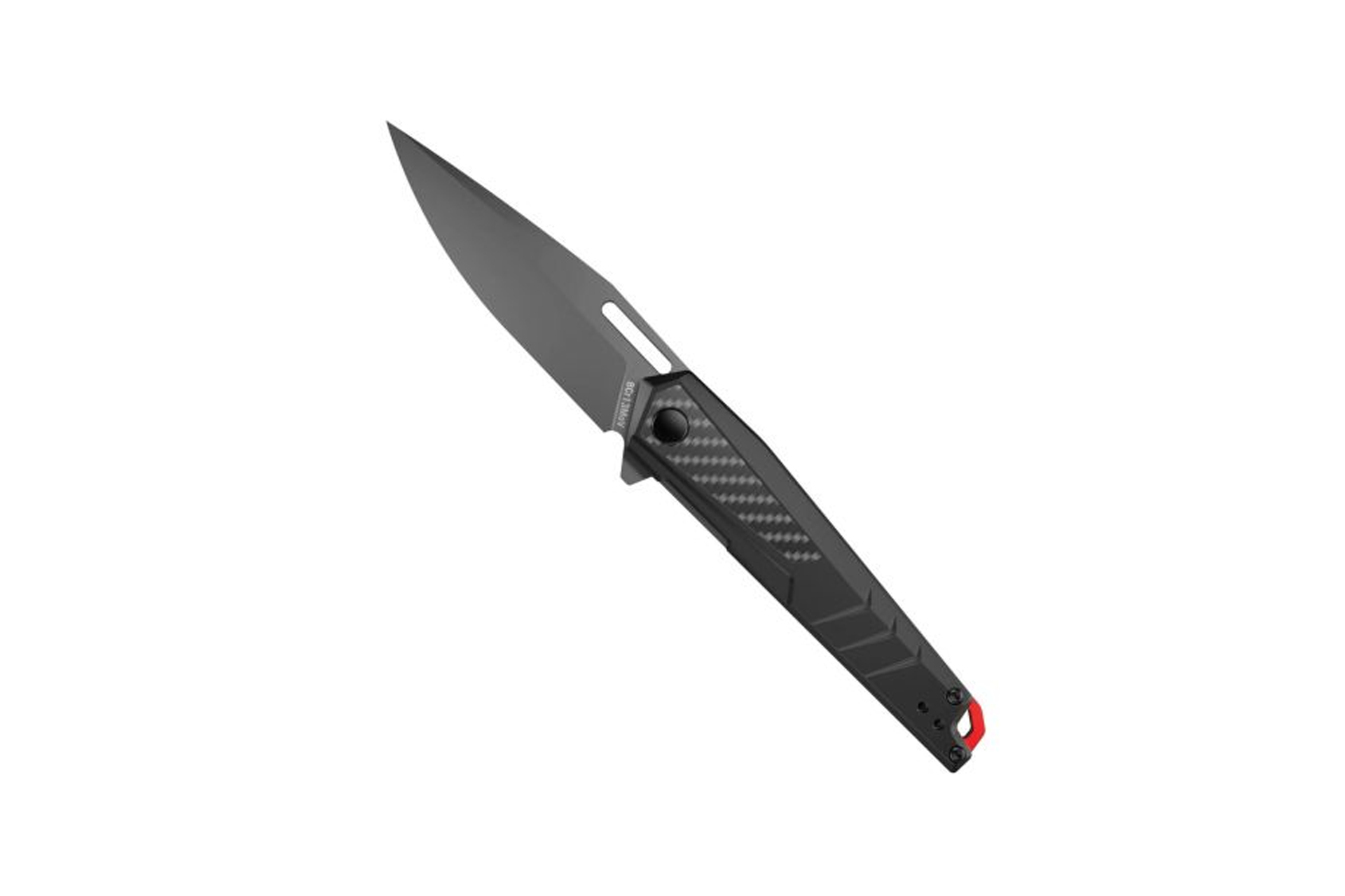 Real Avid RAV-5 Folding Knife Drop Point - Black