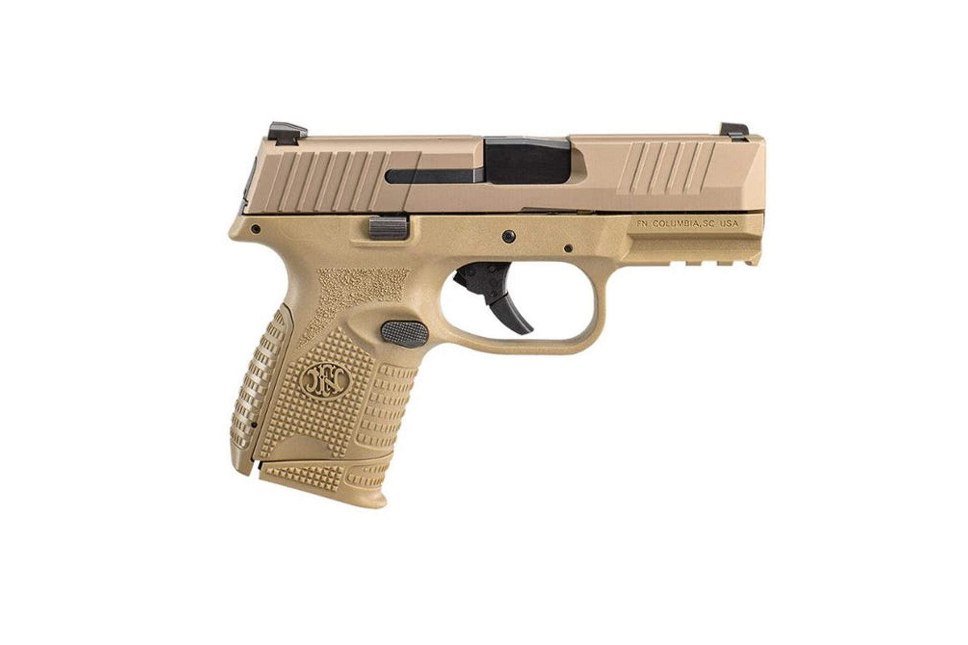 FN America 509 9mm Pistol - 3.7" - FDE - 2x 10rd Mags