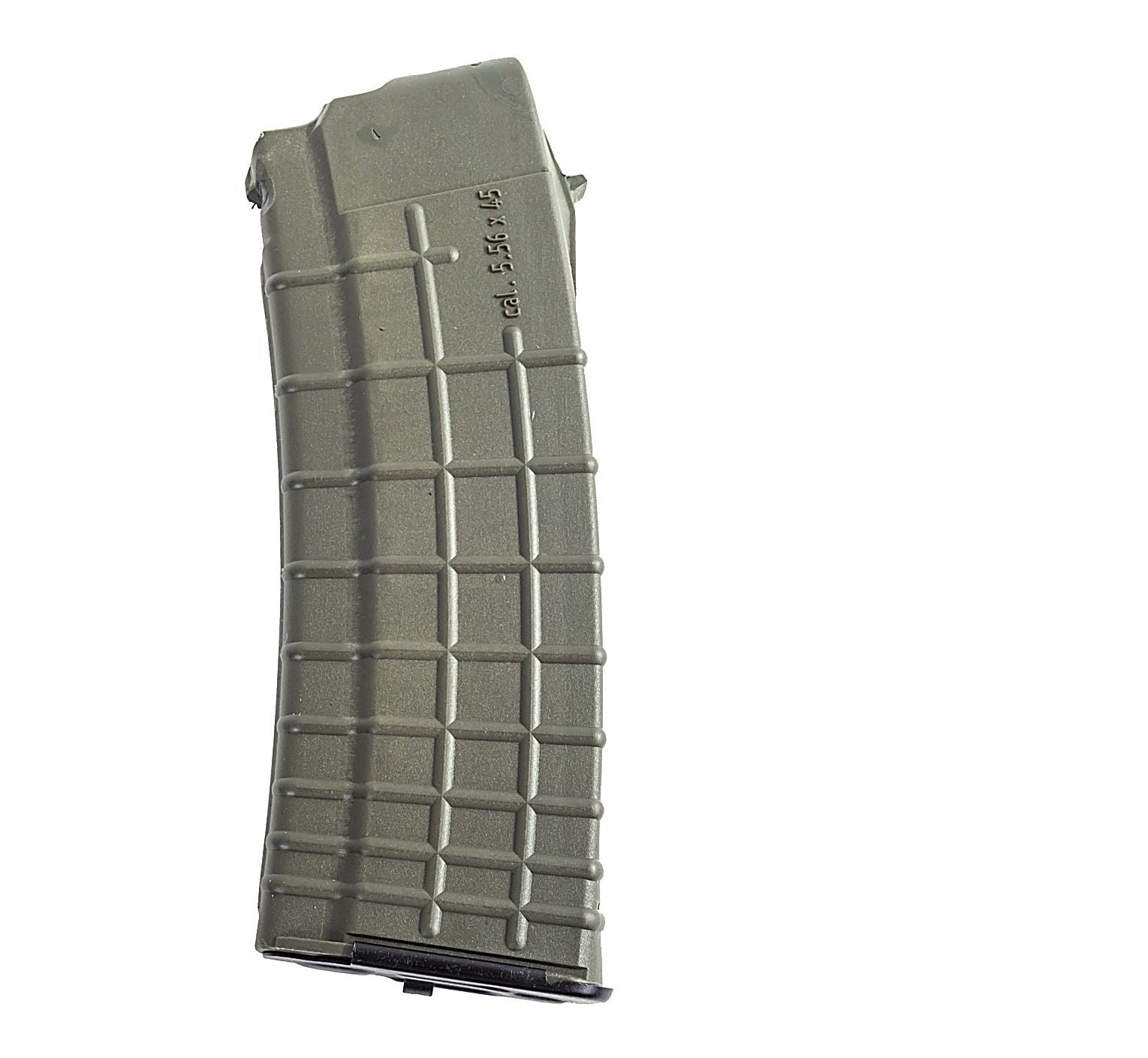 Arsenal Inc. OD Green Magazine 5.56x45 30rd circle ((10)) waffle black reinforced polymer Arsenal Bulgaria