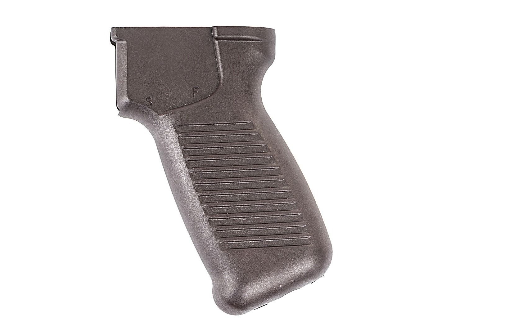 Arsenal Inc. Pistol grip for milled receivers SAW style plum polymer matte finish metal insert US made