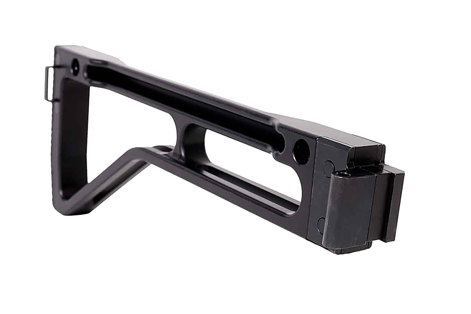 Arsenal Inc. Buttstock assembly right folding milled rec. alum 4 QD ports SAM7SF & AR-M14 Arsenal Inc.